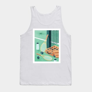 Fire in the court Tank Top